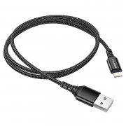 Превью Кабель Borofone BX54 для Apple (USB - Lightning) черный — 5