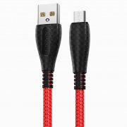 Кабель Borofone BX38 (USB - micro-USB) красный — 1