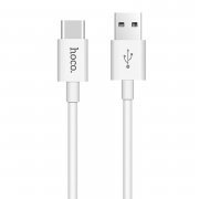 Кабель Hoco X23 Skilled (USB - Type-C) (белый)