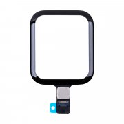 Стекло с тачскрином для Apple Watch SE 2023 40 mm в сборе с OCA пленкой (черное) — 2