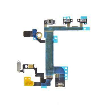 Шлейф для Apple iPhone SE на кнопку включения/кнопки громкости/микрофон/вспышка &mdash; 2