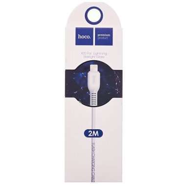 Кабель Hoco X20 Starlight Glare для Apple (USB - Lightning) белый &mdash; 2