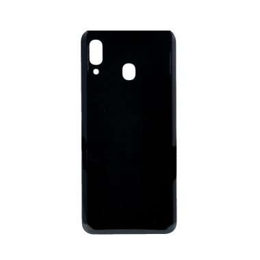 Задняя крышка для Samsung Galaxy A20 (A205F) (черная) &mdash; 1