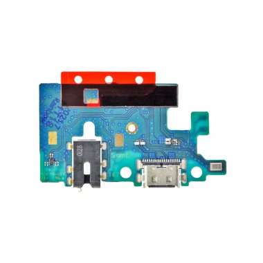 Шлейф для Samsung Galaxy M31s (M317F) плата на разъем зарядки/разъем гарнитуры/микрофон &mdash; 2