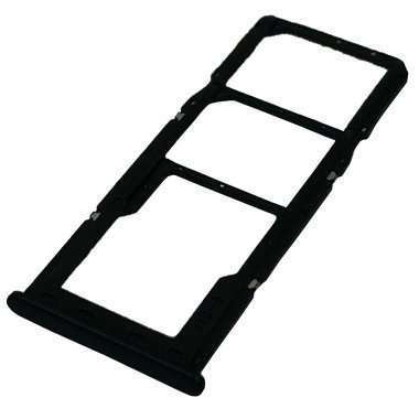 Контейнер SIM для Samsung Galaxy A21s (A217F) (черный) &mdash; 2