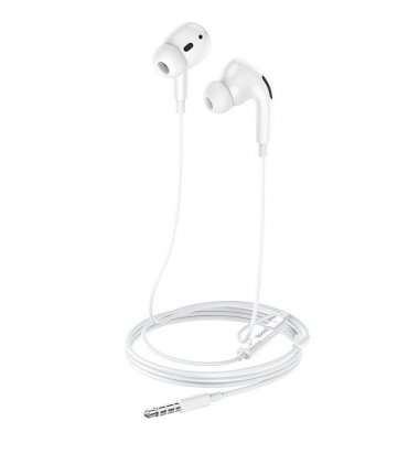 Проводная стереогарнитура HOCO M1 Pro (3.5 мм) (белая) &mdash; 1