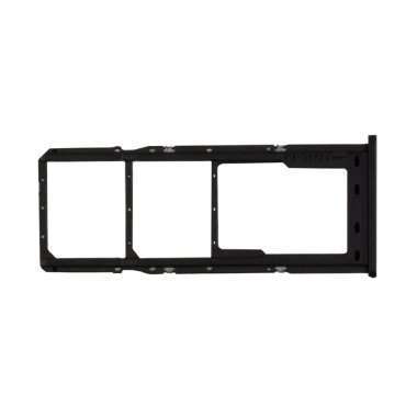 Контейнер SIM для Samsung Galaxy M12 (M127F) (черный) &mdash; 2