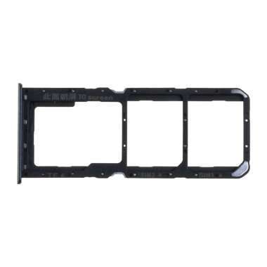 Контейнер SIM для Realme C25Y (черный) &mdash; 1