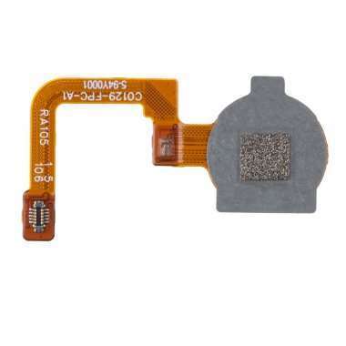 Шлейф для Realme C21Y + сканер отпечатка пальца (черный) — 2