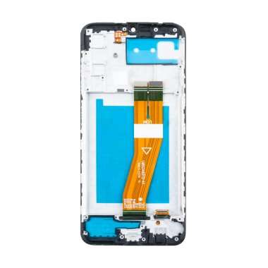 Дисплейный модуль с тачскрином для Samsung Galaxy A03s (A037F) (черный) (GH81-21233A) (AA) — 1