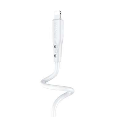 Кабель Borofone BX48 для Apple (USB - Apple lightning) (белый) — 5