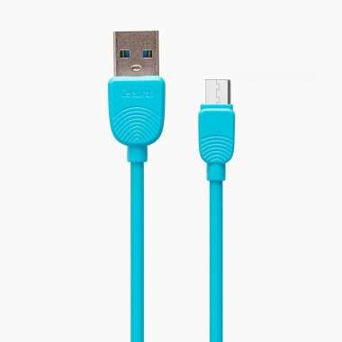 Кабель Celebrat SKY-2M ( USB - micro USB) (голубой) — 1