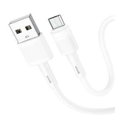 Кабель Hoco X83 (USB - micro USB) (белый) — 4