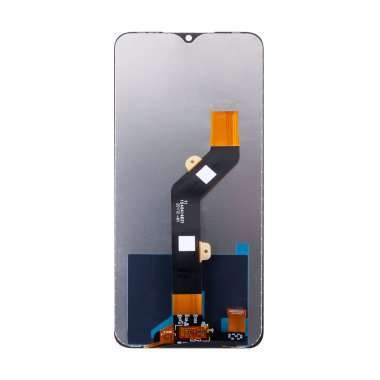 Дисплей с тачскрином для Infinix Smart 6 Plus (черный) (AA)