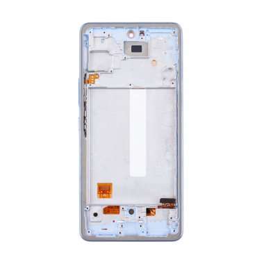 Дисплейный модуль с тачскрином для Samsung Galaxy A53 5G (A536B) (голубой) (OLED)