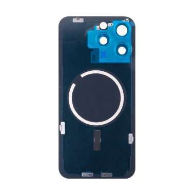 Задняя крышка для Apple iPhone 15 Pro Max (серая) Премиум &mdash; 1