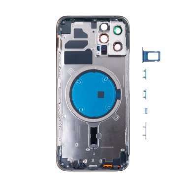 Корпус для Apple iPhone 12 Pro (синий) премиум &mdash; 1