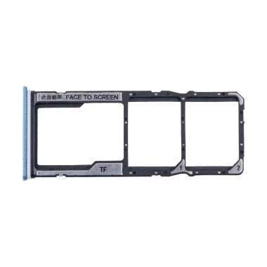 Контейнер SIM для Xiaomi Redmi Note 12 4G (голубой) — 2