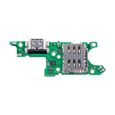 Шлейф для Huawei Honor X9b плата на разъем зарядки/разъем SIM/микрофон &mdash; 1