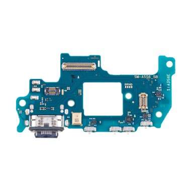 Шлейф для Samsung Galaxy A55 5G (A556E) плата на разъем зарядки/микрофон премиум — 2