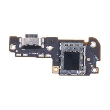 Шлейф для Xiaomi Poco X5 Pro 5G плата на разъем зарядки/разъем SIM/микрофон - Премиум &mdash; 1