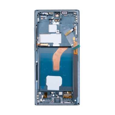Дисплейный модуль с тачскрином для Samsung Galaxy S22 Ultra (S9080) Galaxy S22 Ultra (S908B) (зеленый) (OLED) &mdash; 1