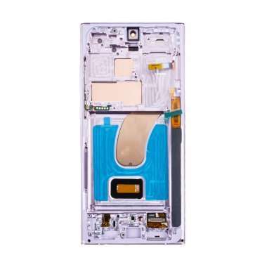 Дисплейный модуль с тачскрином для Samsung Galaxy S23 Ultra (S918B) (лавандовый) (OLED)