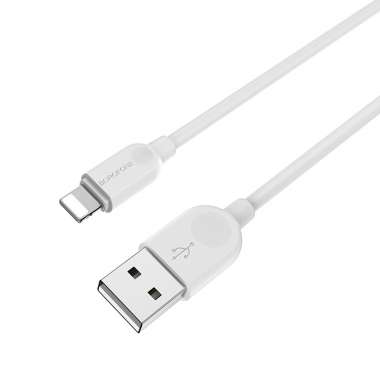 Кабель Borofone BX14 (USB - lightning) 100см (белый) — 6
