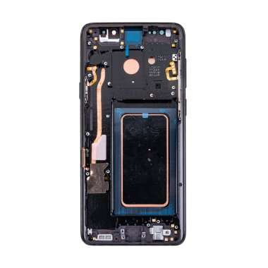 Дисплейный модуль с тачскрином для Samsung Galaxy S9 Plus (G965F) (черный) (OLED)