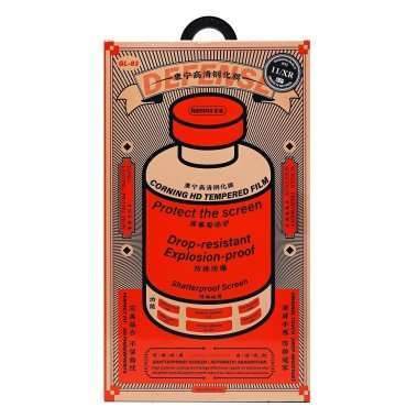 Защитное стекло Remax 2D для Apple iPhone XR (черное) — 1