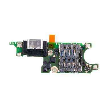 Шлейф для Huawei Honor X9c плата на системный разъем/разъем SIM/микрофон премиум — 1