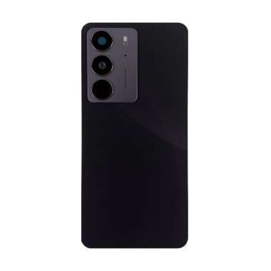 Задняя крышка для Realme C75 (черная) премиум — 2
