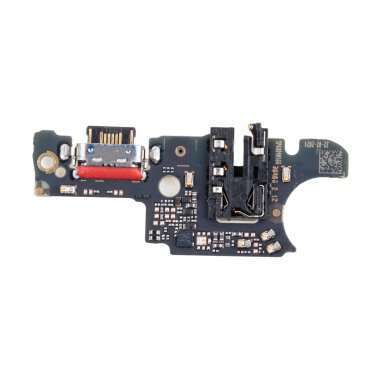 Шлейф для Motorola Moto G54 плата на системный разъем/разъем гарнитуры/микрофон премиум — 1