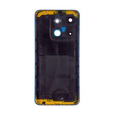 Задняя крышка для Infinix Smart 7 (голубая) премиум — 1